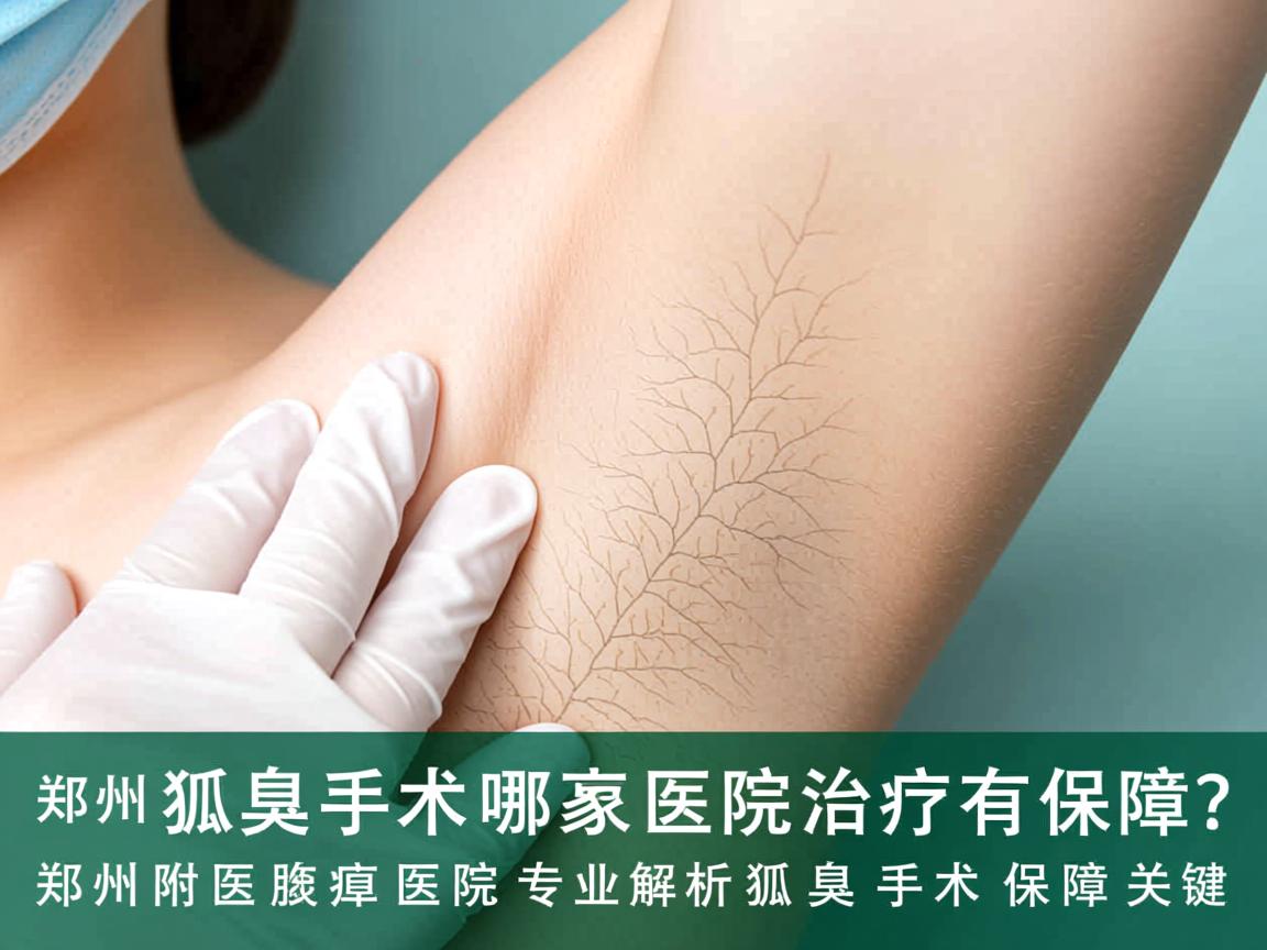 郑州狐臭手术哪家医院治疗有保障？郑州附医腋臭医院专业解析狐臭手术保障关键