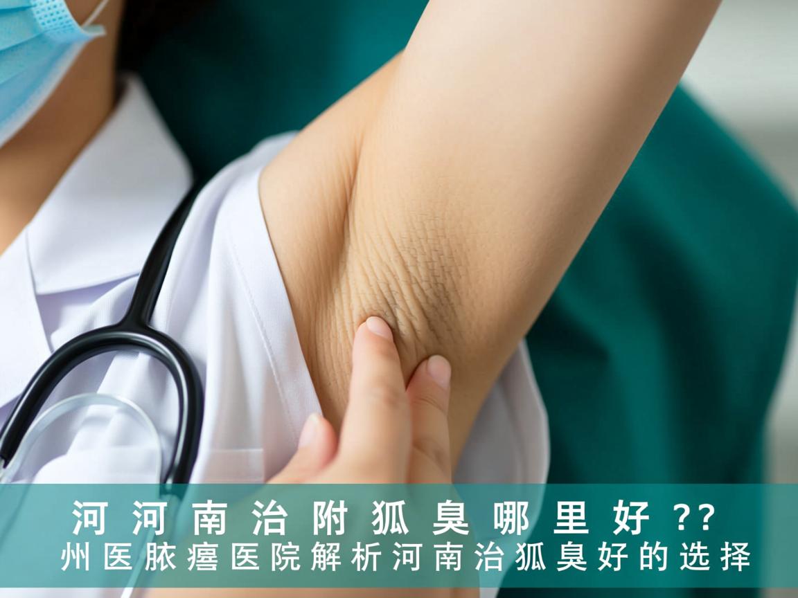 河南治狐臭哪里好？郑州附医腋臭医院解析河南治狐臭好的选择