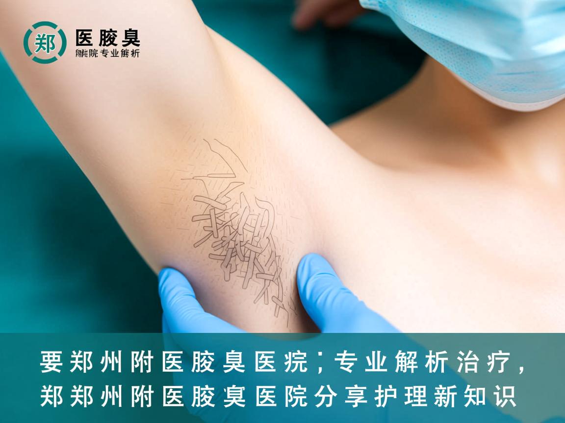 郑州附医腋臭医院专业解析腋臭治疗，郑州附医腋臭医院分享护理新知识