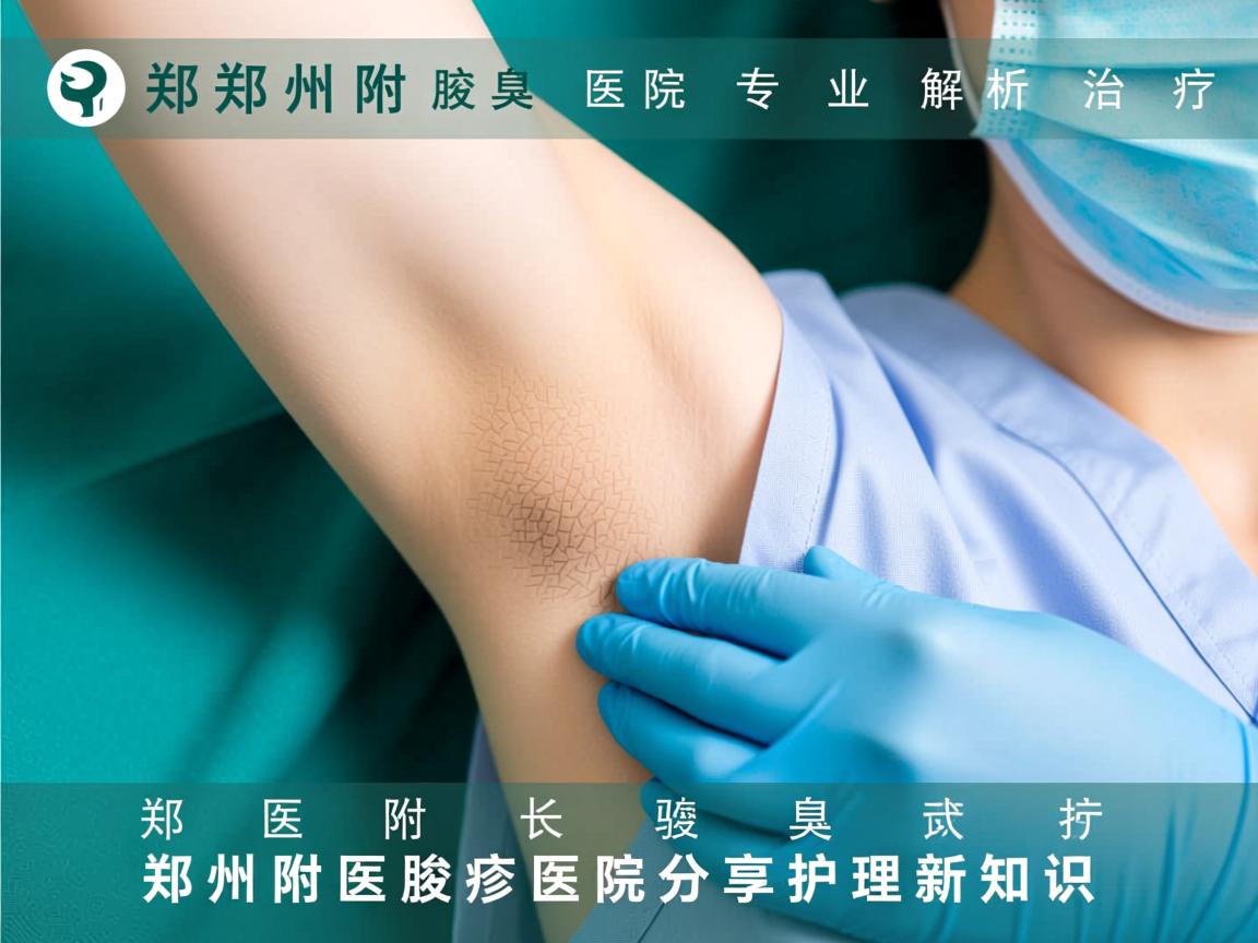 郑州附医腋臭医院专业解析腋臭治疗，郑州附医腋臭医院分享护理新知识