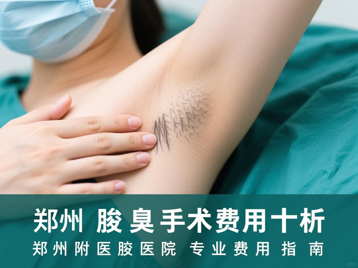 郑州腋臭手术费用解析，郑州附医腋臭医院专业费用指南