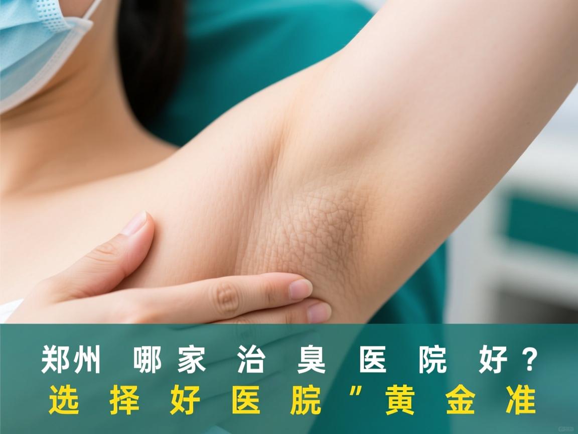 深度解析，郑州哪家治腋臭医院好？选择好医院的黄金标准