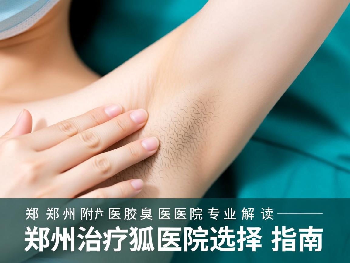 郑州附医腋臭医院专业解读，郑州治疗狐臭医院的选择指南