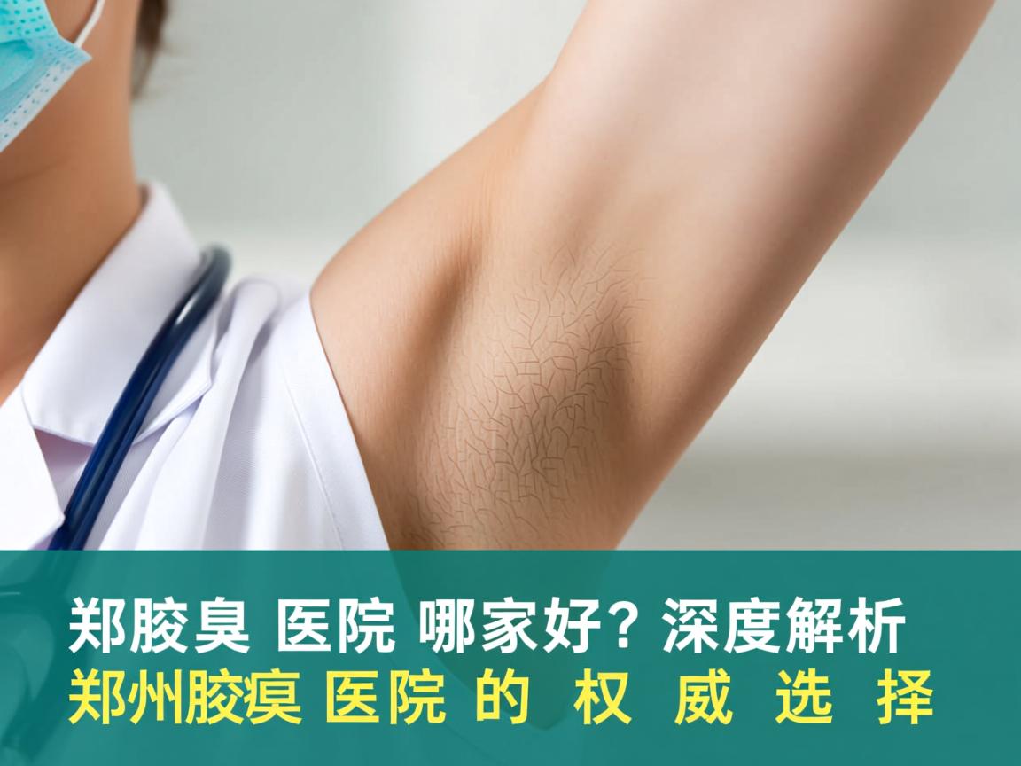 郑州腋臭医院哪家好？深度解析郑州腋臭医院的权威选择