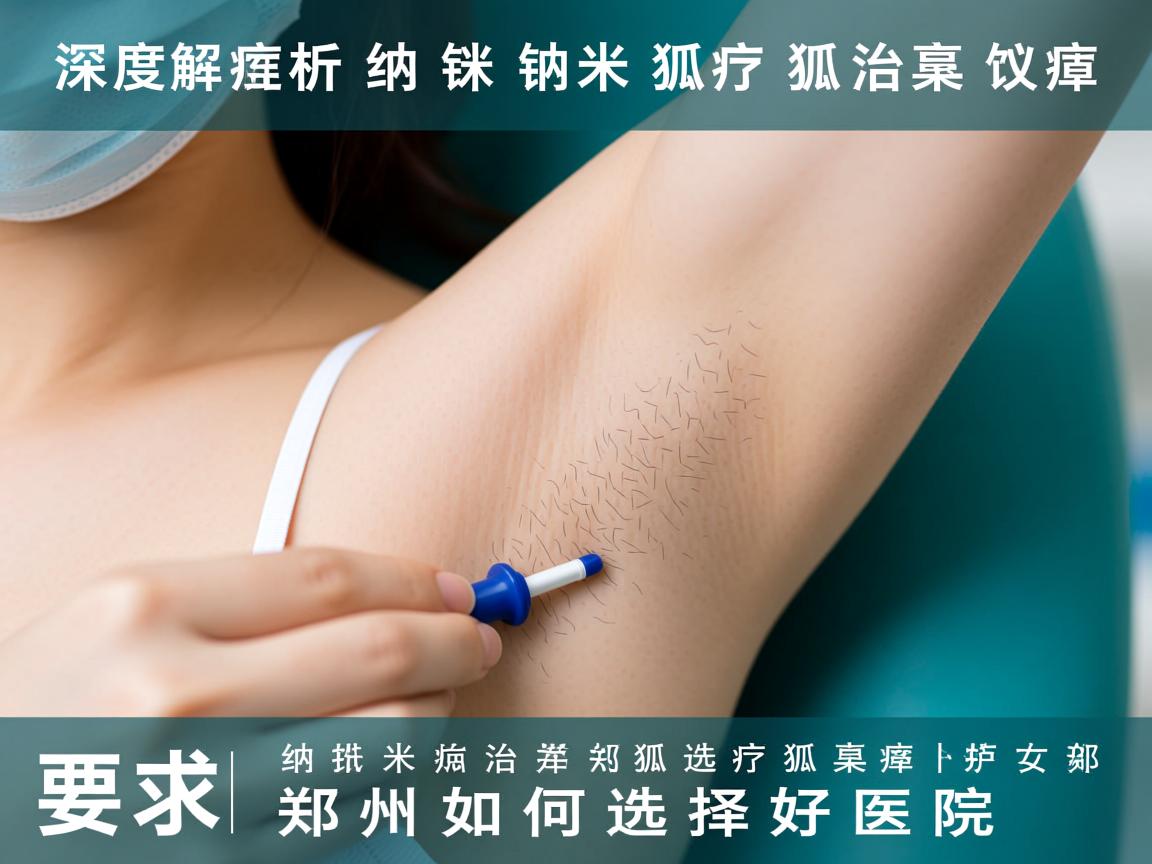 深度解析纳米治疗狐臭，纳米治疗狐臭郑州如何选择好医院