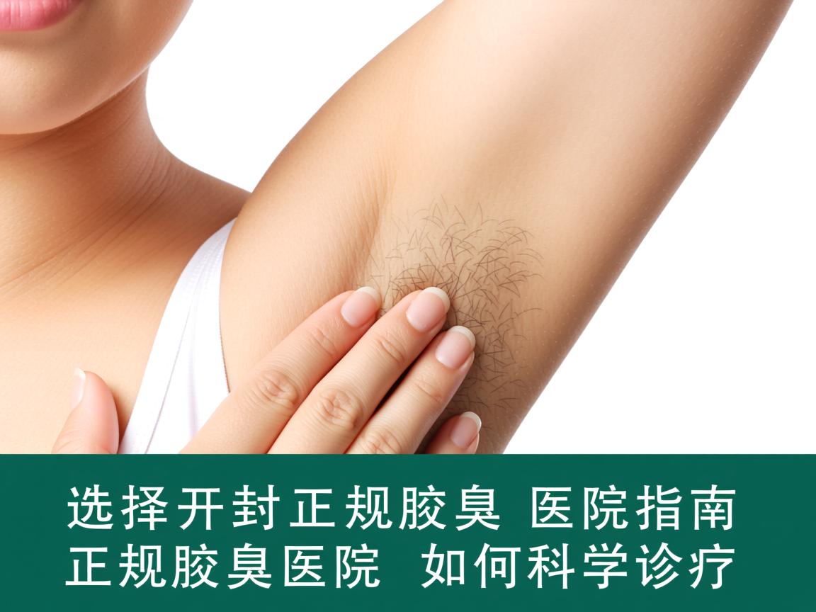 选择开封正规腋臭医院指南，正规腋臭医院如何科学诊疗