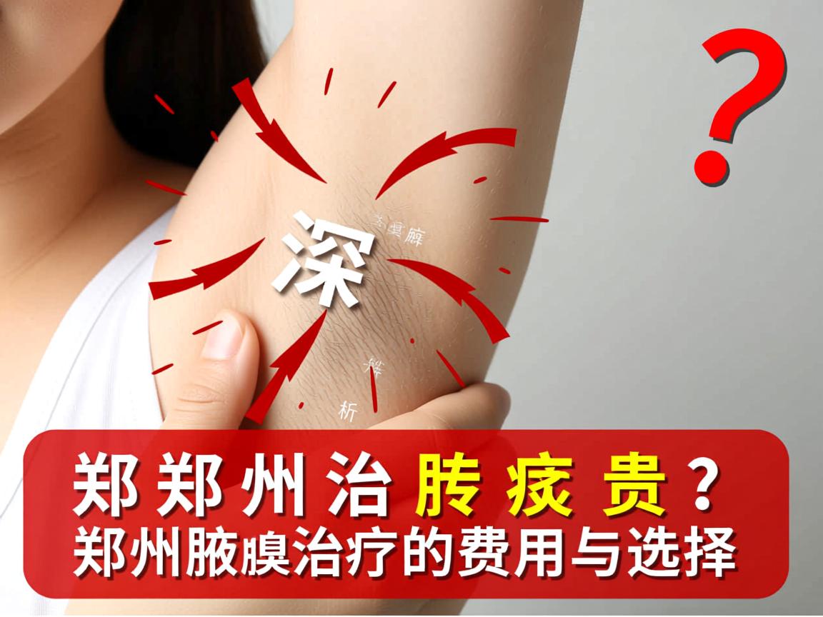 郑州治疗腋臭贵吗？深度解析郑州腋臭治疗的费用与选择