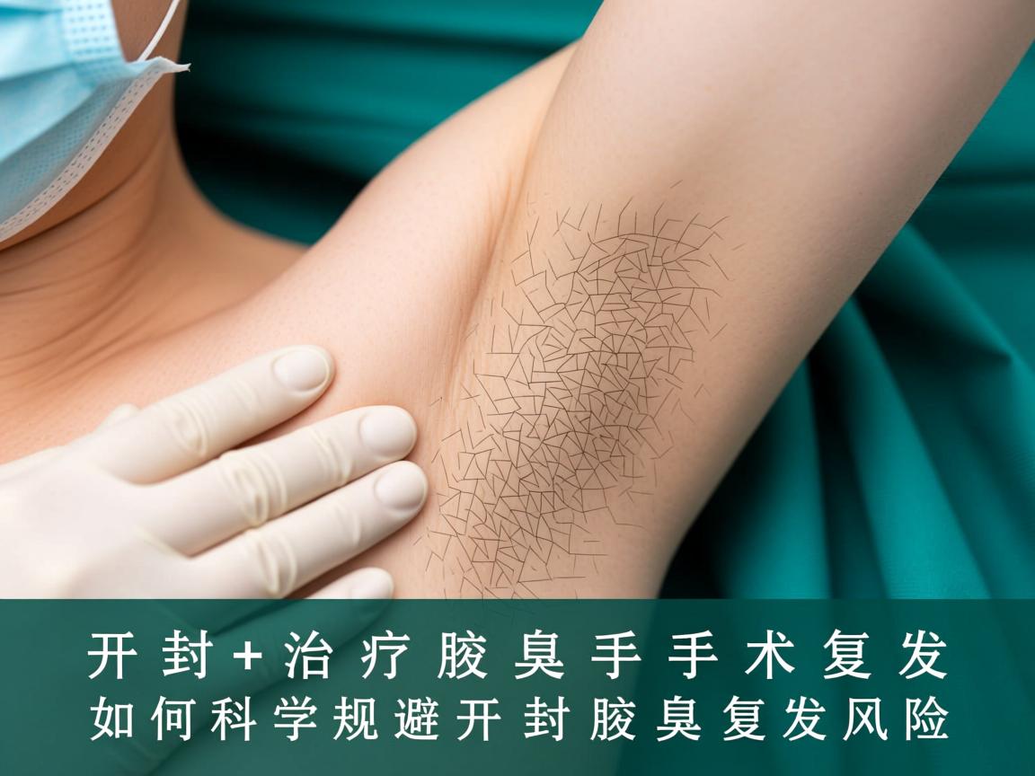 深度解析开封治疗腋臭手术复发，如何科学规避开封腋臭复发风险