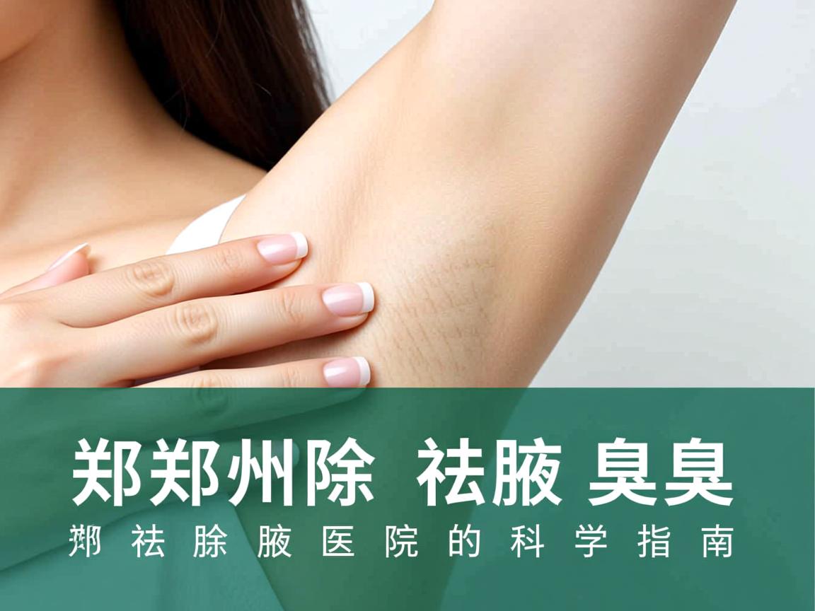 在郑州祛除腋臭，选择郑州祛除腋臭医院的科学指南
