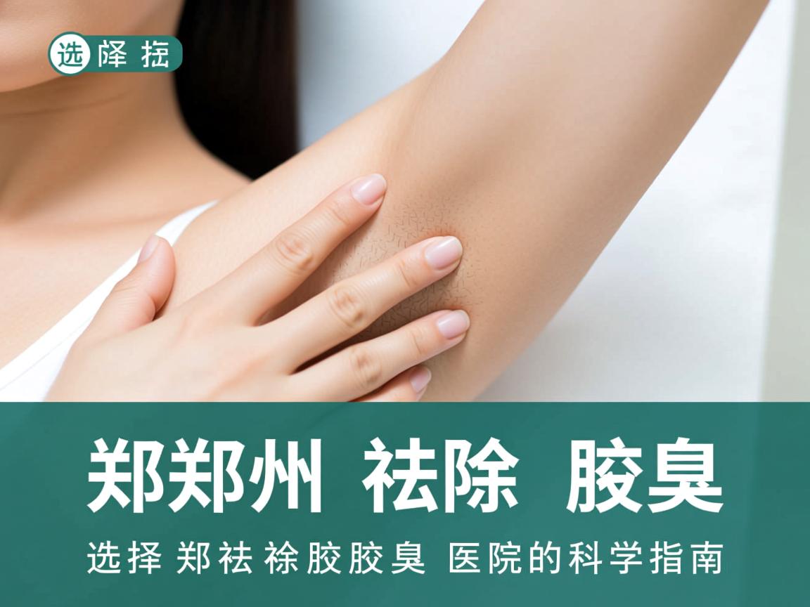 在郑州祛除腋臭，选择郑州祛除腋臭医院的科学指南