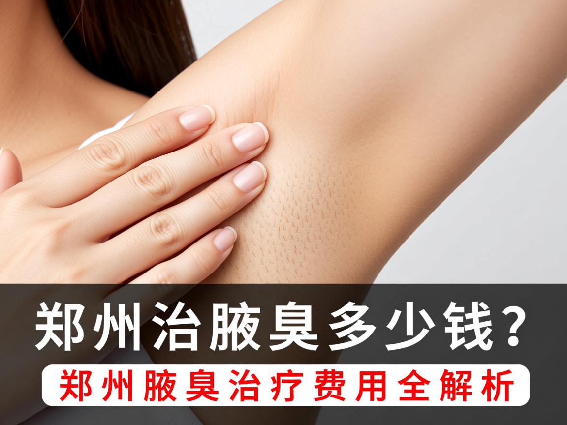 在郑州治疗腋臭多少钱？郑州腋臭治疗费用全解析