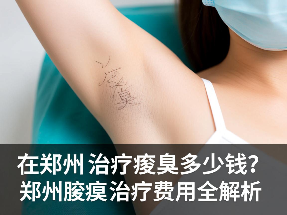 在郑州治疗腋臭多少钱？郑州腋臭治疗费用全解析