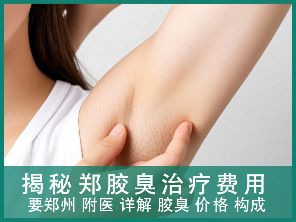 揭秘郑州腋臭治疗费用，郑州附医详解腋臭价格构成