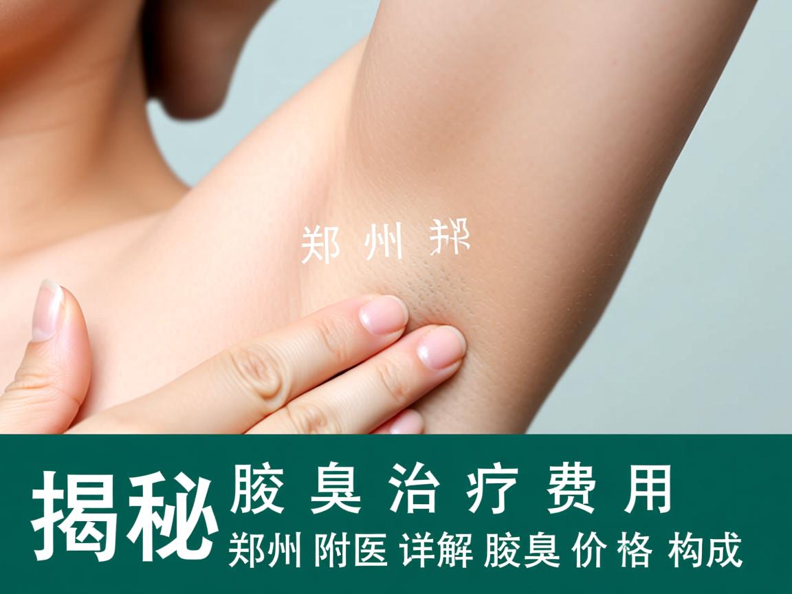揭秘郑州腋臭治疗费用，郑州附医详解腋臭价格构成