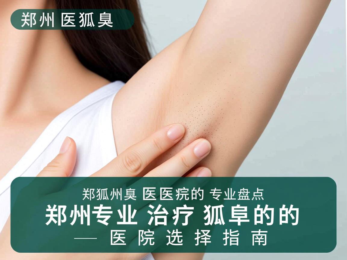 郑州狐臭医院专业盘点，郑州专业治疗狐臭的医院选择指南