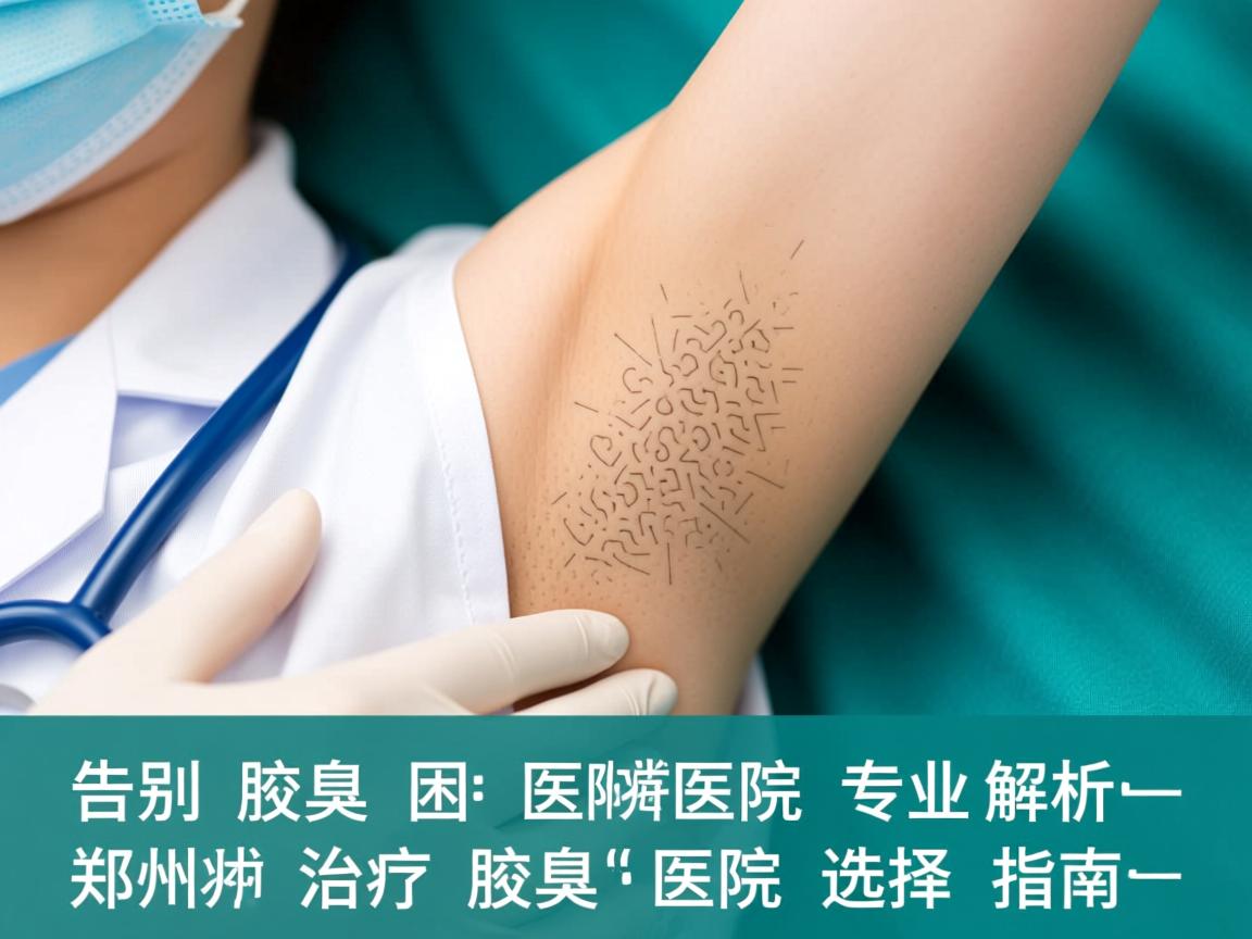 告别腋臭困扰，郑州附医腋臭医院专业解析，郑州治疗腋臭的医院选择指南