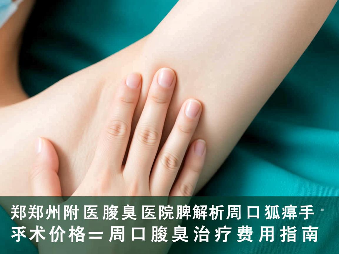 郑州附医腋臭医院解析，周口狐臭手术价格 周口腋臭治疗费用指南