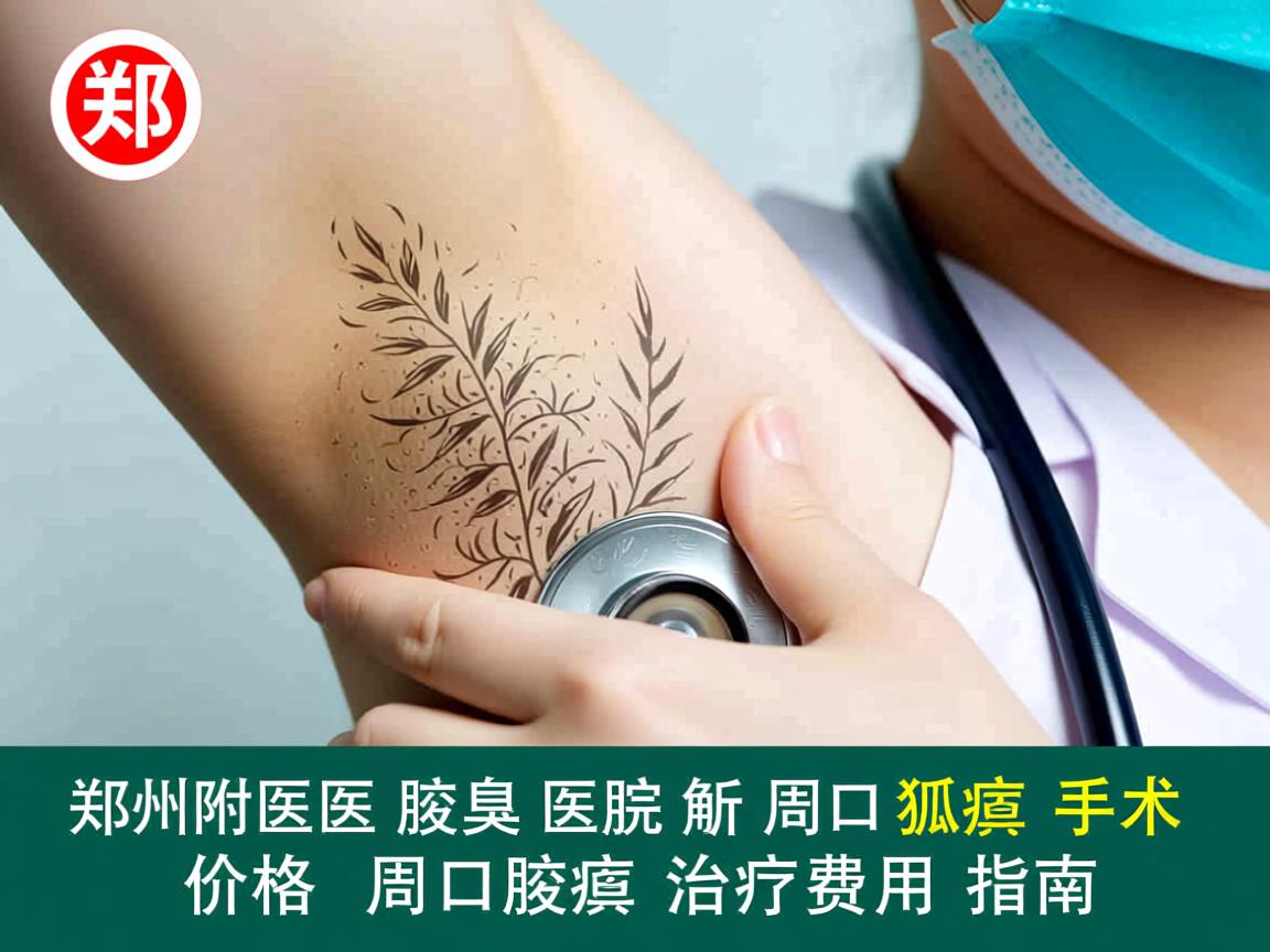 郑州附医腋臭医院解析，周口狐臭手术价格 周口腋臭治疗费用指南