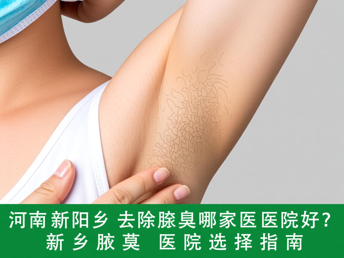 河南新乡去除腋臭哪家医院好？新乡腋臭医院选择指南