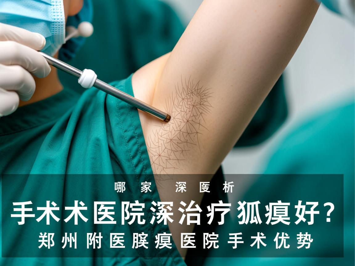 郑州哪家医院手术治疗狐臭好？深度解析郑州附医腋臭医院手术优势