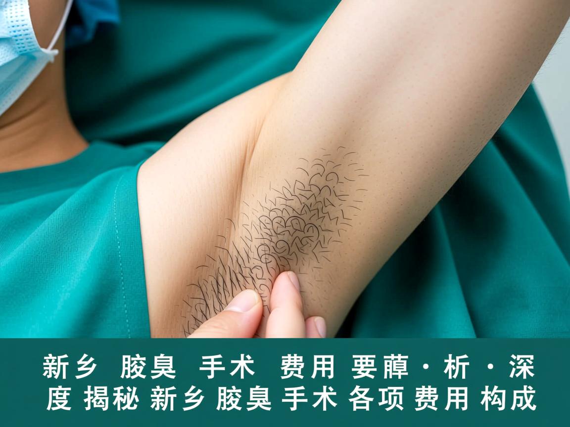 新乡腋臭手术费用解析，深度揭秘新乡腋臭手术各项费用构成
