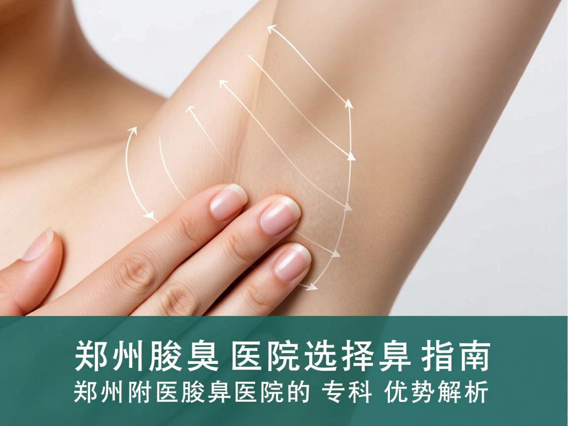 郑州腋臭医院选择指南，郑州附医腋臭医院的专科优势解析