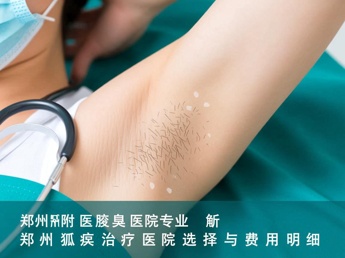 郑州附医腋臭医院专业解析，郑州狐臭治疗医院选择与费用明细
