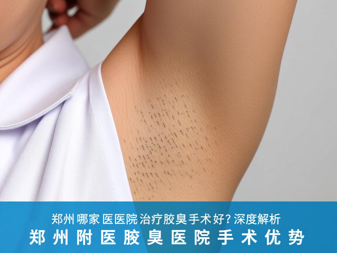 郑州哪家医院治疗腋臭手术好？深度解析郑州附医腋臭医院手术优势