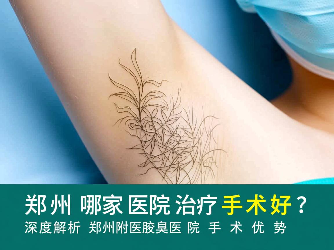 郑州哪家医院治疗腋臭手术好？深度解析郑州附医腋臭医院手术优势