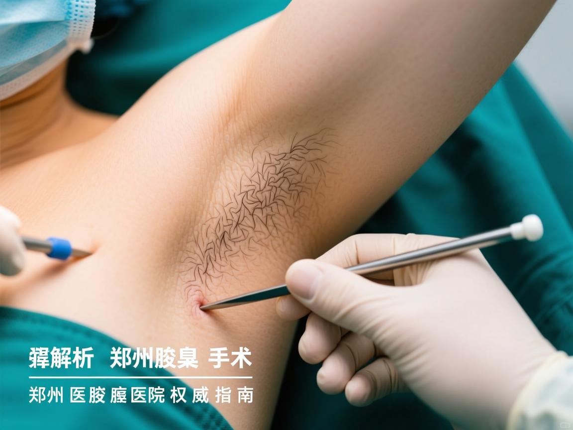深度解析郑州腋臭手术，郑州附医腋臭医院的权威指南
