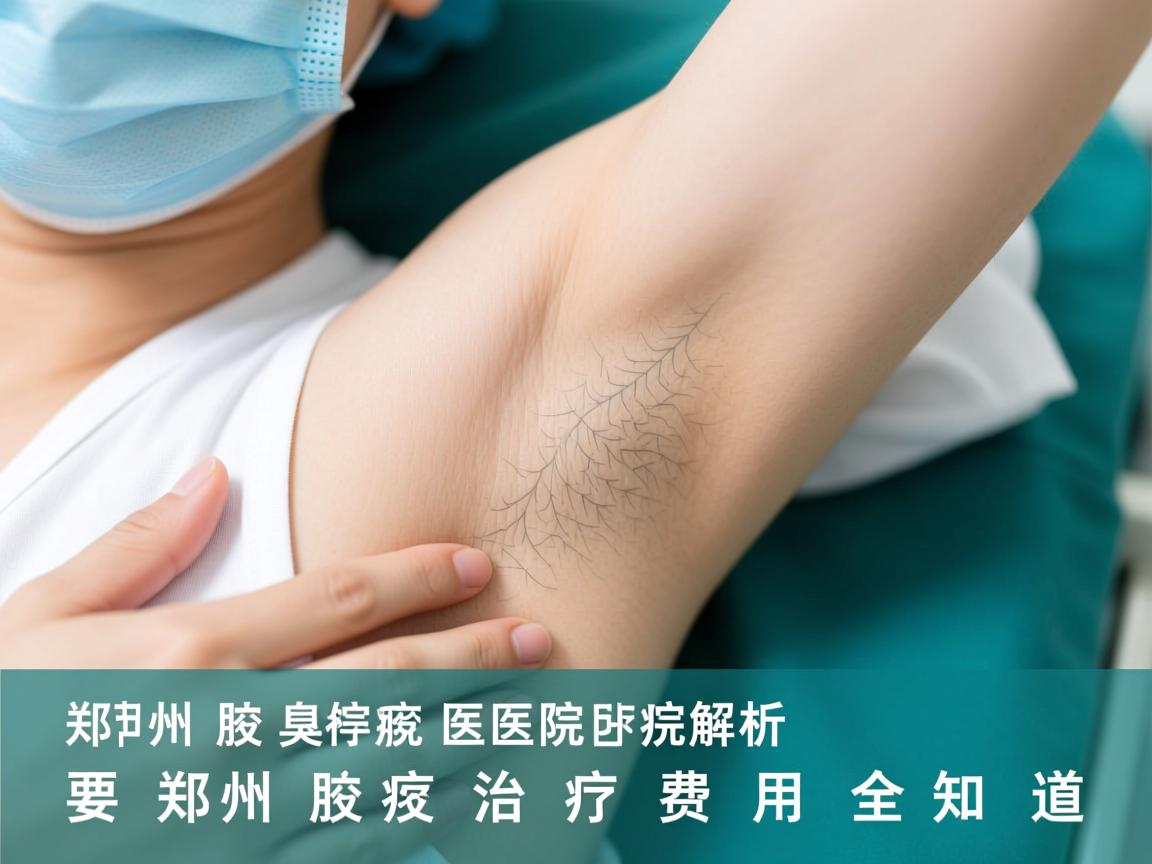 郑州腋臭医院解析，郑州腋臭治疗费用全知道