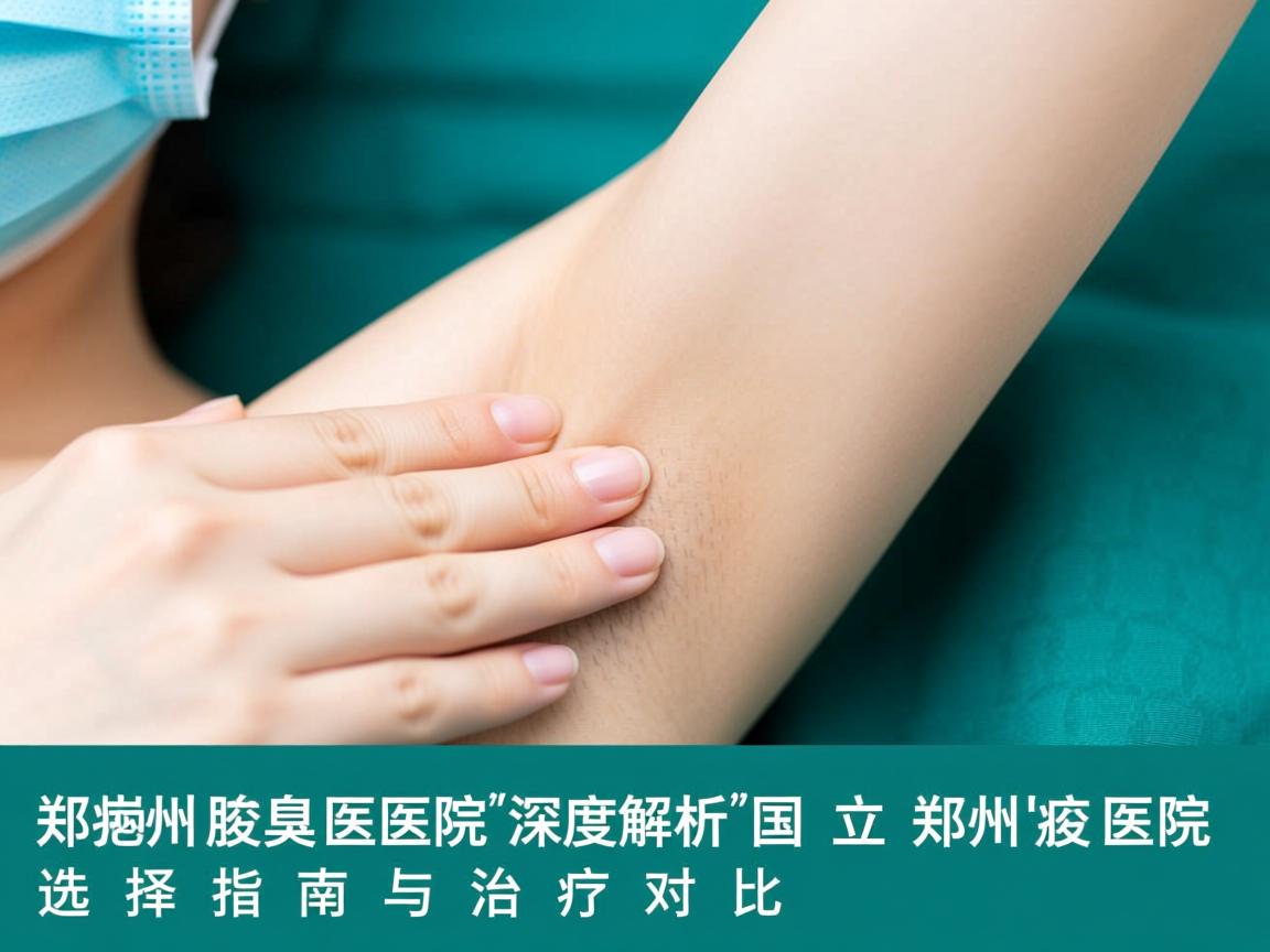 郑州腋臭医院深度解析，国立郑州腋臭医院的选择指南与治疗对比