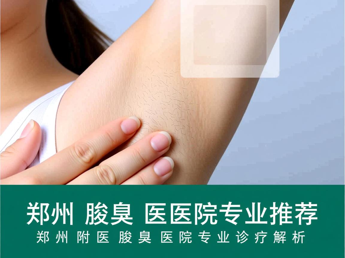 郑州腋臭医院专业推荐，郑州附医腋臭医院专业诊疗解析