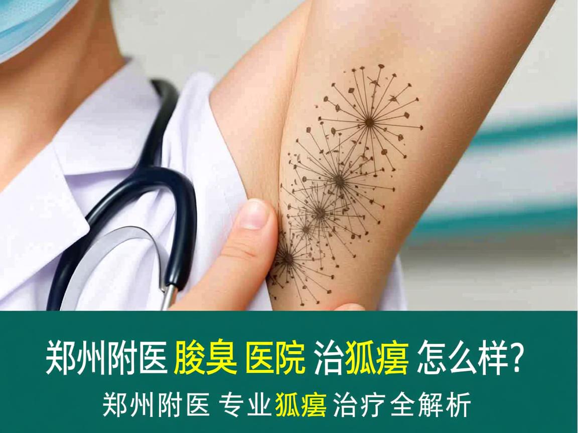 郑州附医腋臭医院治狐臭怎么样？郑州附医专业狐臭治疗全解析