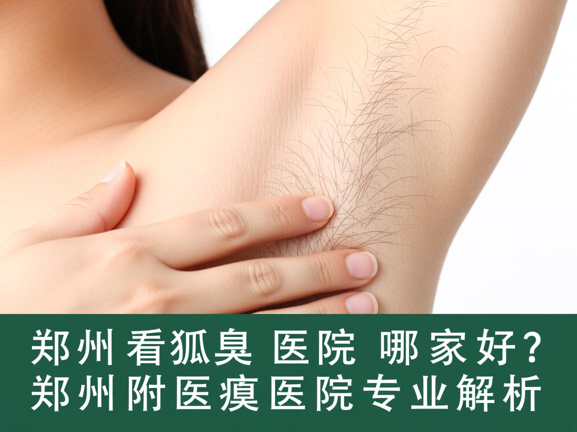 郑州看狐臭医院哪家好？郑州附医腋臭医院专业解析