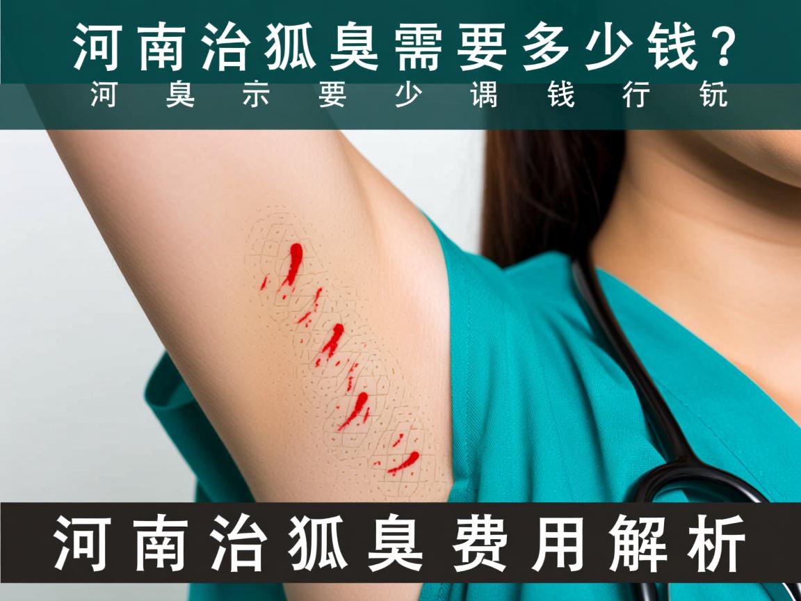在河南治狐臭需要多少钱？河南治狐臭费用解析