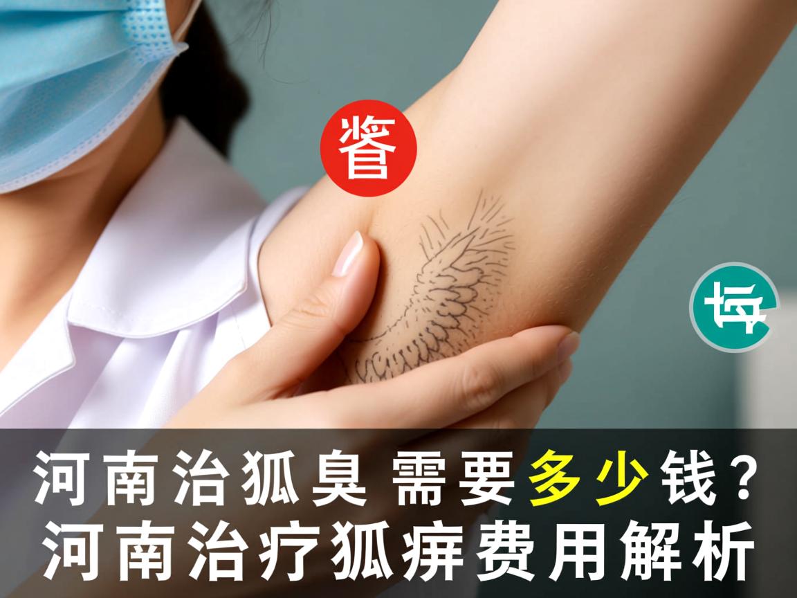 在河南治狐臭需要多少钱？河南治狐臭费用解析
