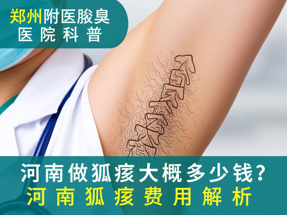 郑州附医腋臭医院科普，河南做狐臭大概多少钱？河南做狐臭费用解析
