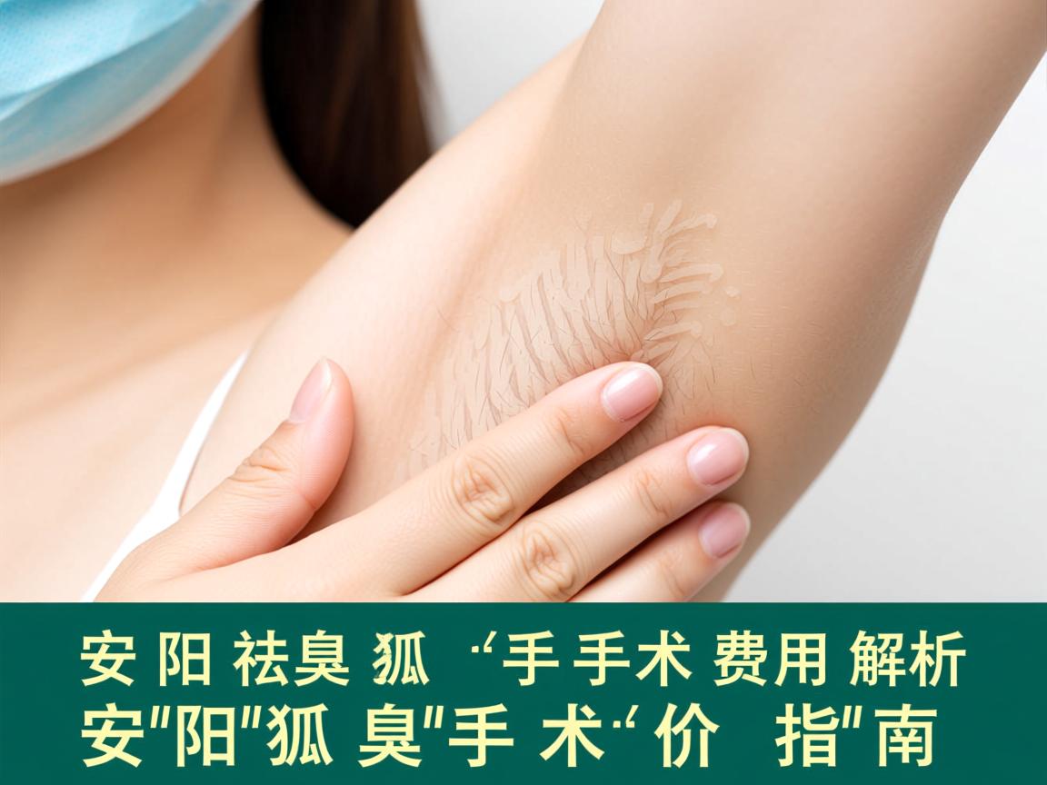 安阳祛除狐臭手术费用解析，安阳狐臭手术价格指南