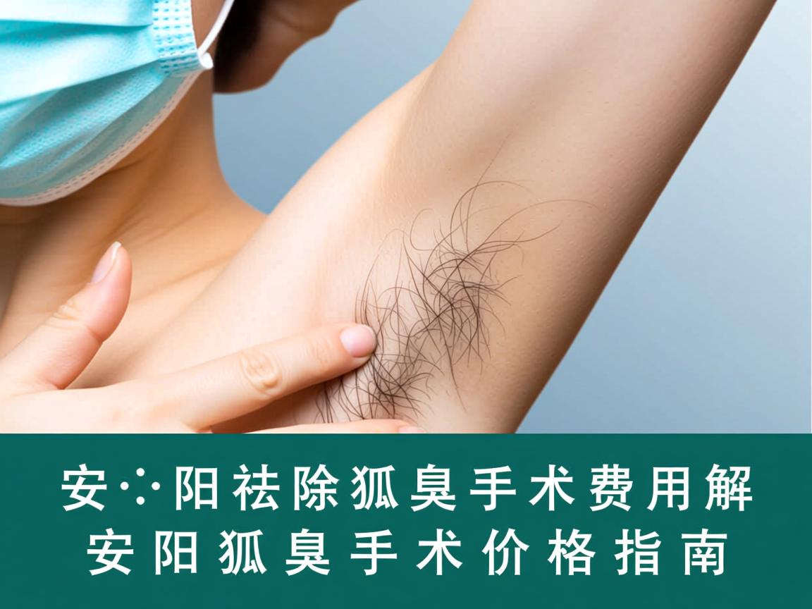 安阳祛除狐臭手术费用解析，安阳狐臭手术价格指南