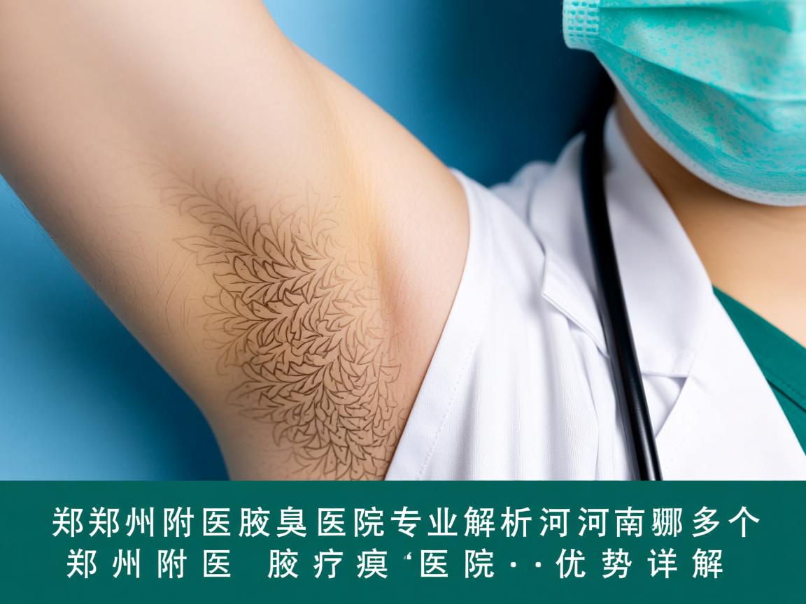 郑州附医腋臭医院专业解析，河南哪个医院看狐臭最好，郑州附医腋臭医院优势详解