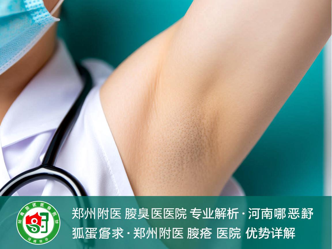 郑州附医腋臭医院专业解析，河南哪个医院看狐臭最好，郑州附医腋臭医院优势详解
