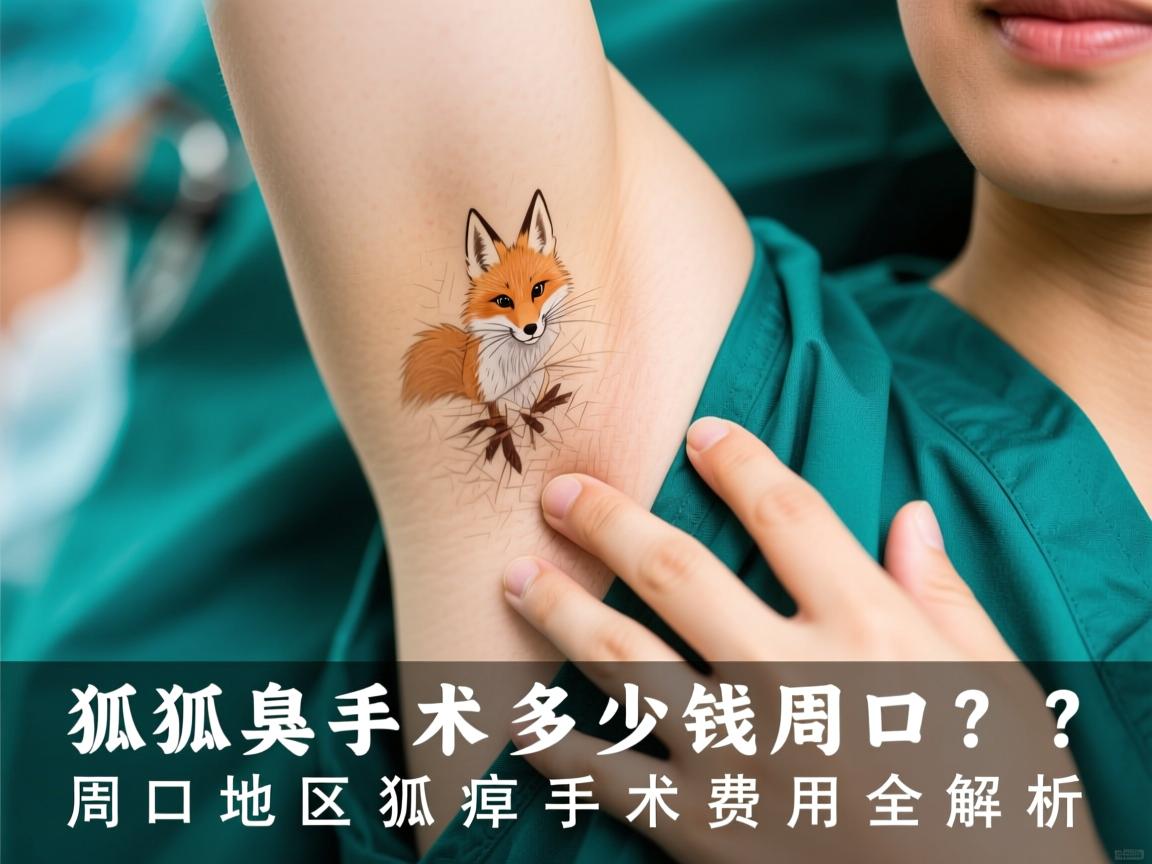 狐臭手术多少钱周口？周口地区狐臭手术费用全解析