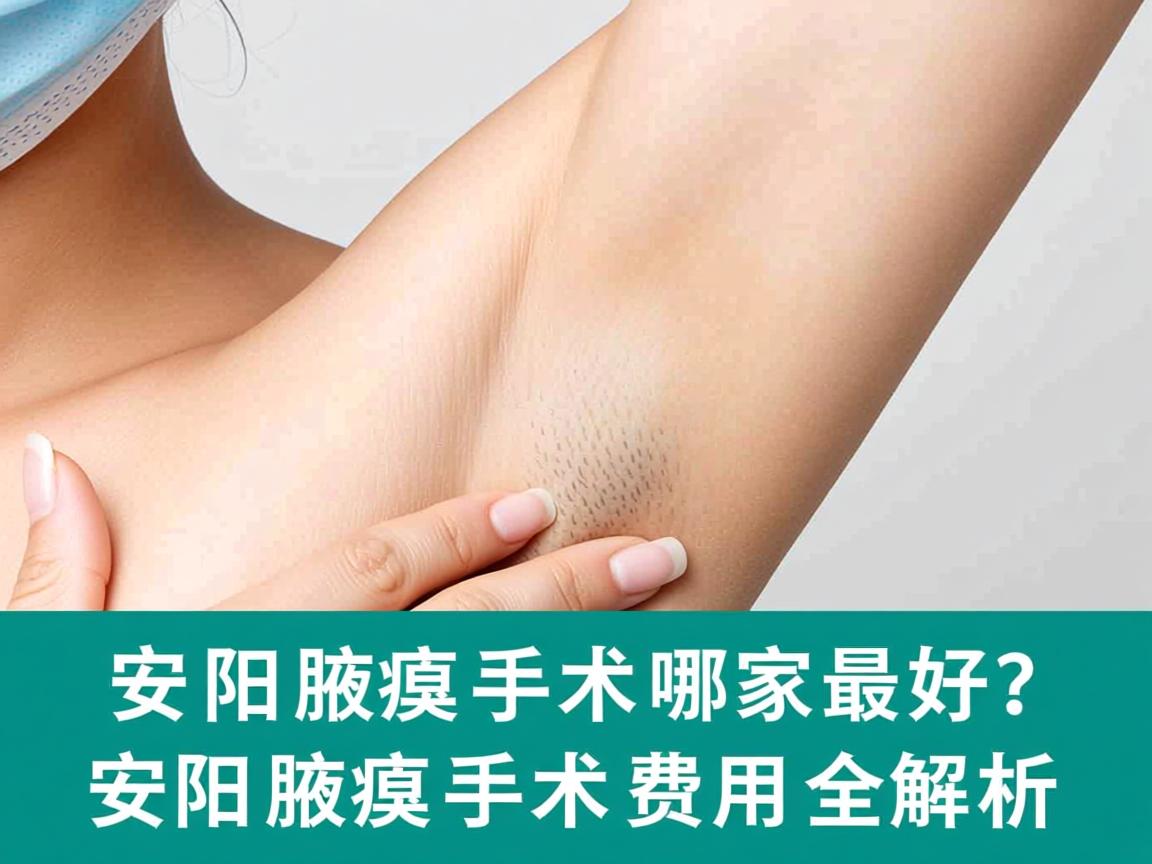 安阳腋臭手术哪家最好？安阳腋臭手术费用全解析