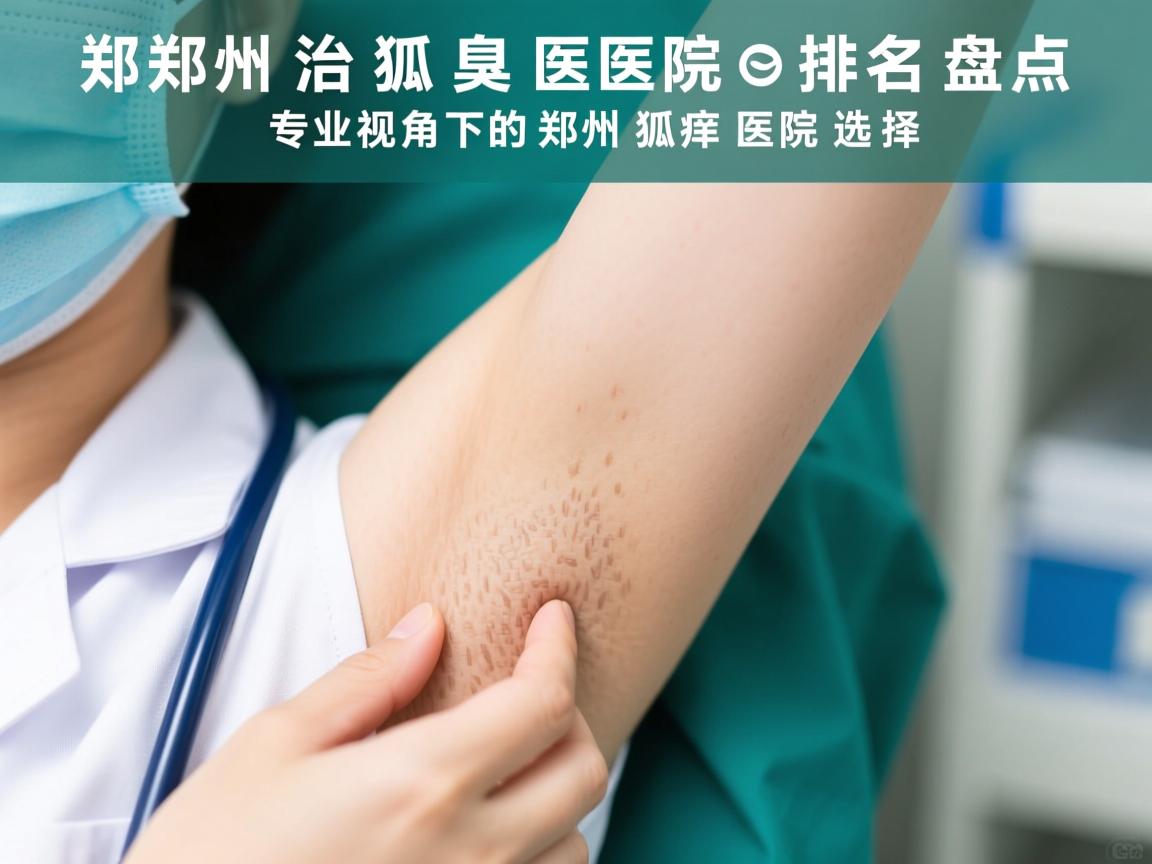 郑州治狐臭医院排名盘点，专业视角下的郑州狐臭医院选择