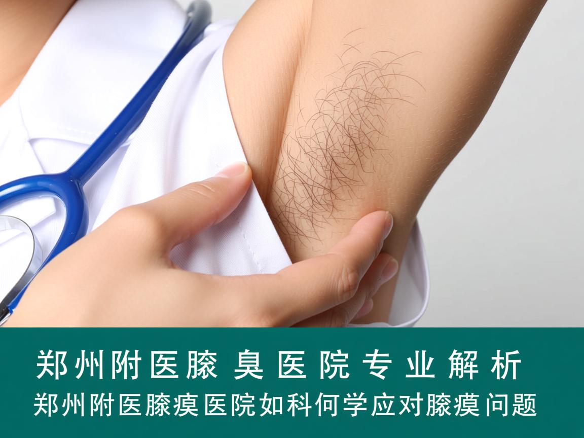 郑州附医腋臭医院专业解析，郑州附医腋臭医院如何科学应对腋臭问题
