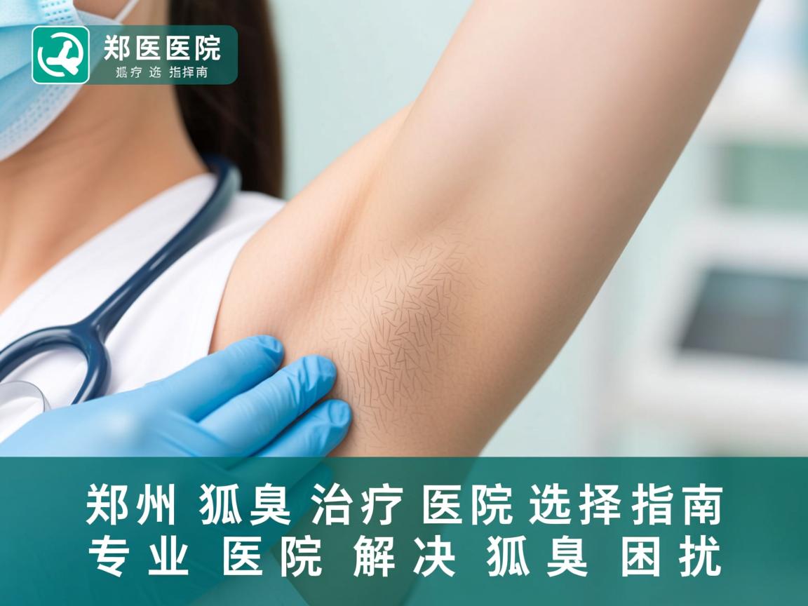 郑州狐臭治疗医院选择指南，专业医院解决狐臭困扰