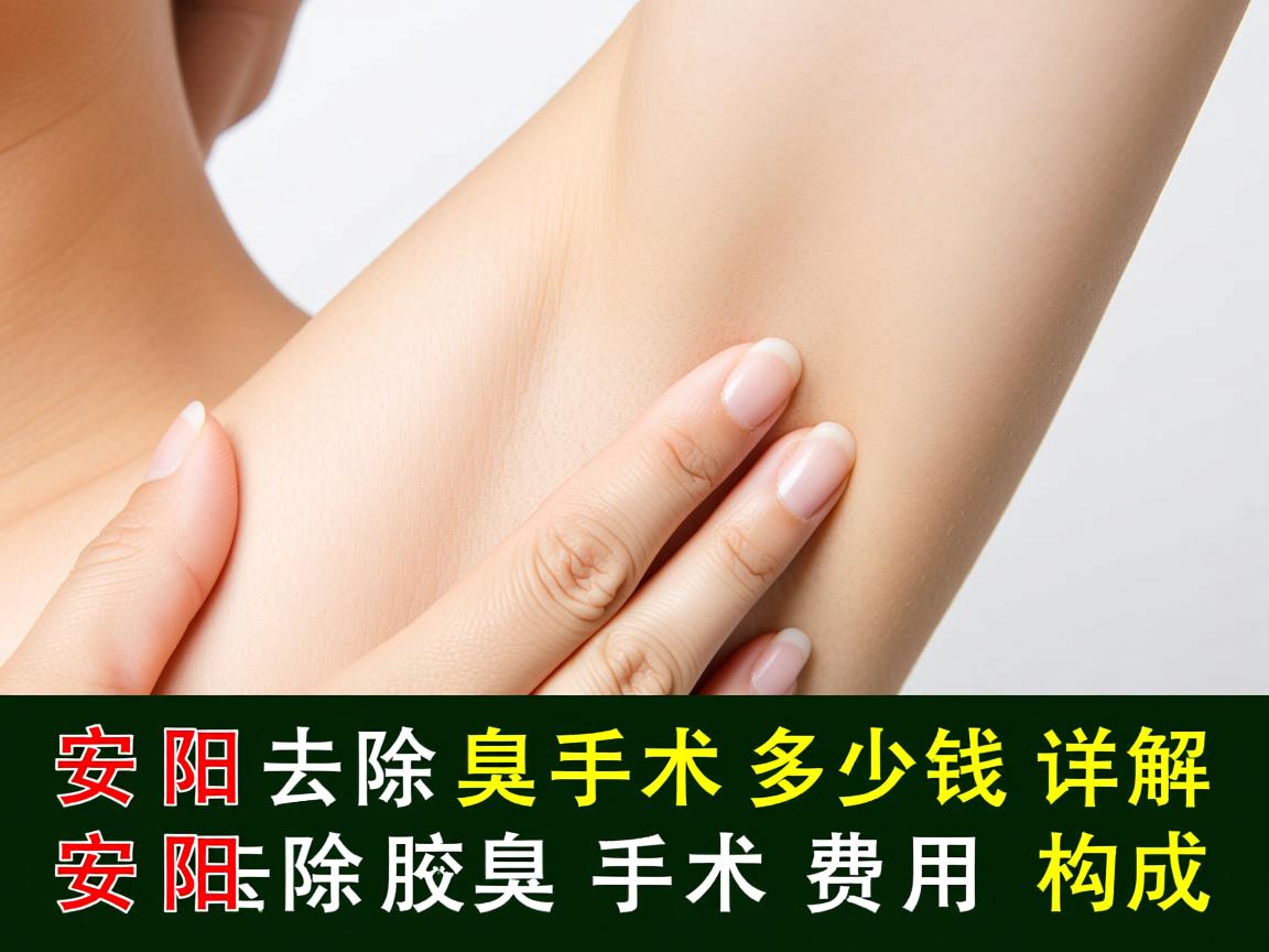 安阳去除腋臭手术多少钱，详解安阳去除腋臭手术费用构成