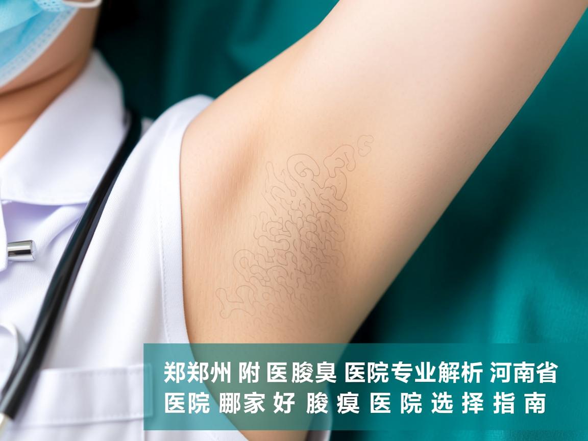 郑州附医腋臭医院专业解析，河南省腋臭医院哪家好，腋臭医院选择指南