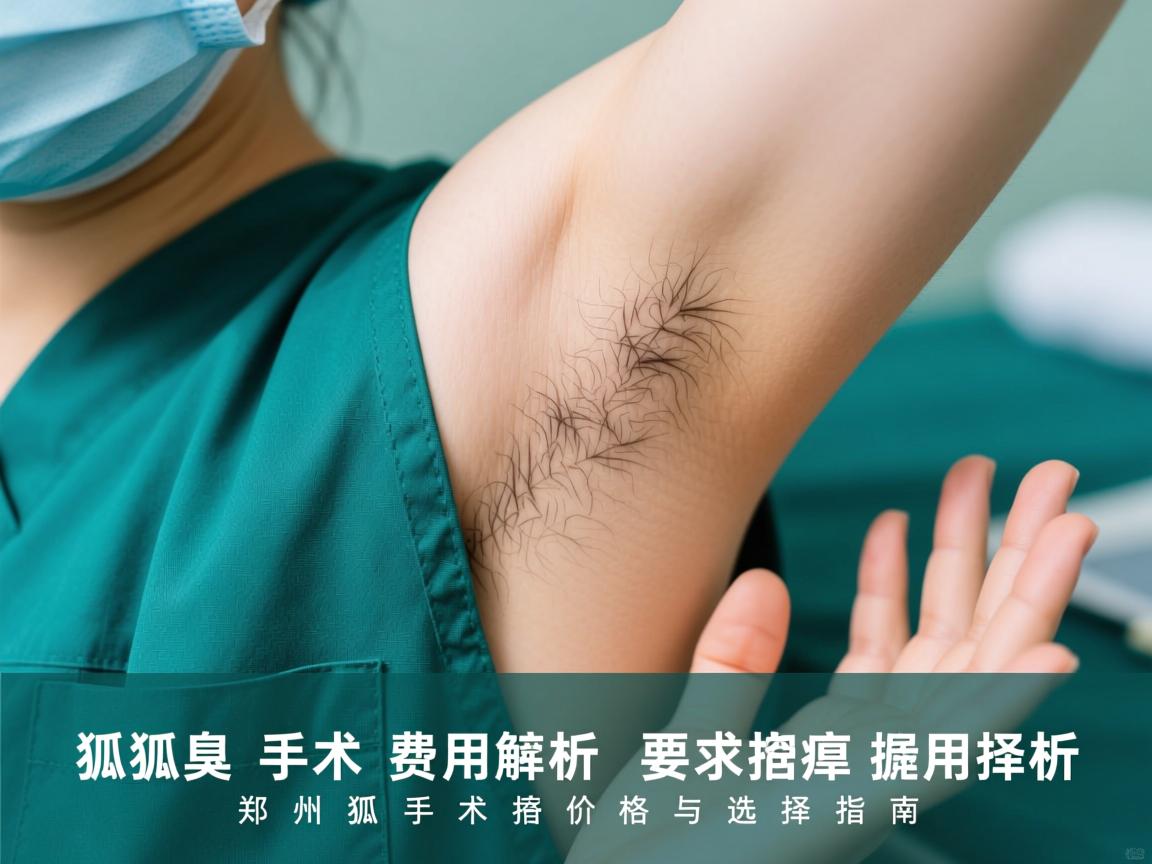 狐臭手术费用解析，郑州狐臭手术价格与选择指南